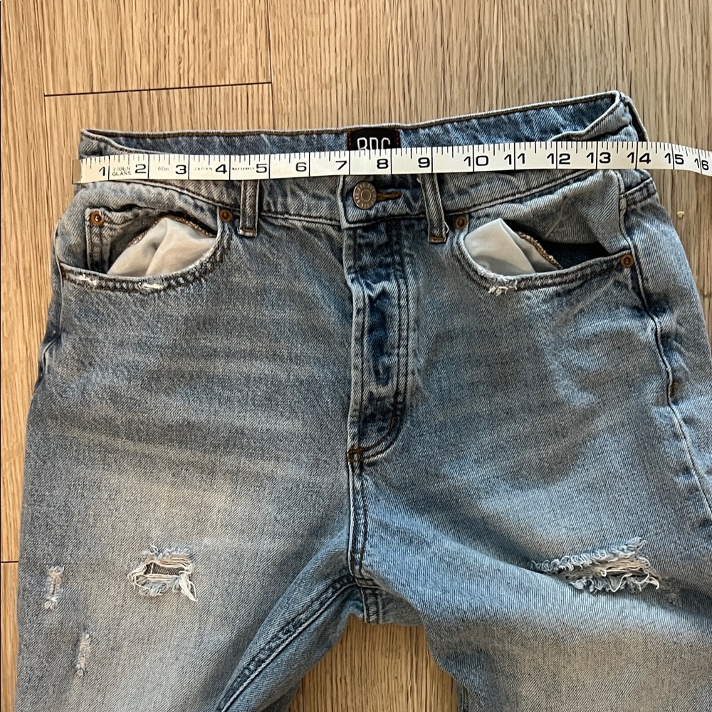 BDG Size 29 Distressed Blue Jeans - Picture 4 of 6